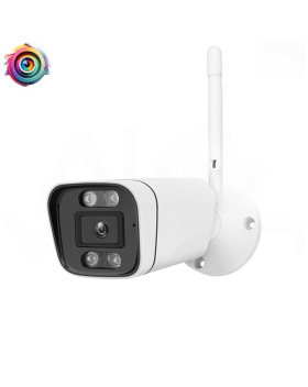 WiFi Безжична булет IP камера 4Mp, 4mm, Full Color-40м.